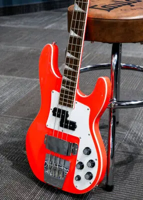 Jackson Guitars - X Series Concert Bass CBXNT DX IV, Laurel Fingerboard - Rocket Red